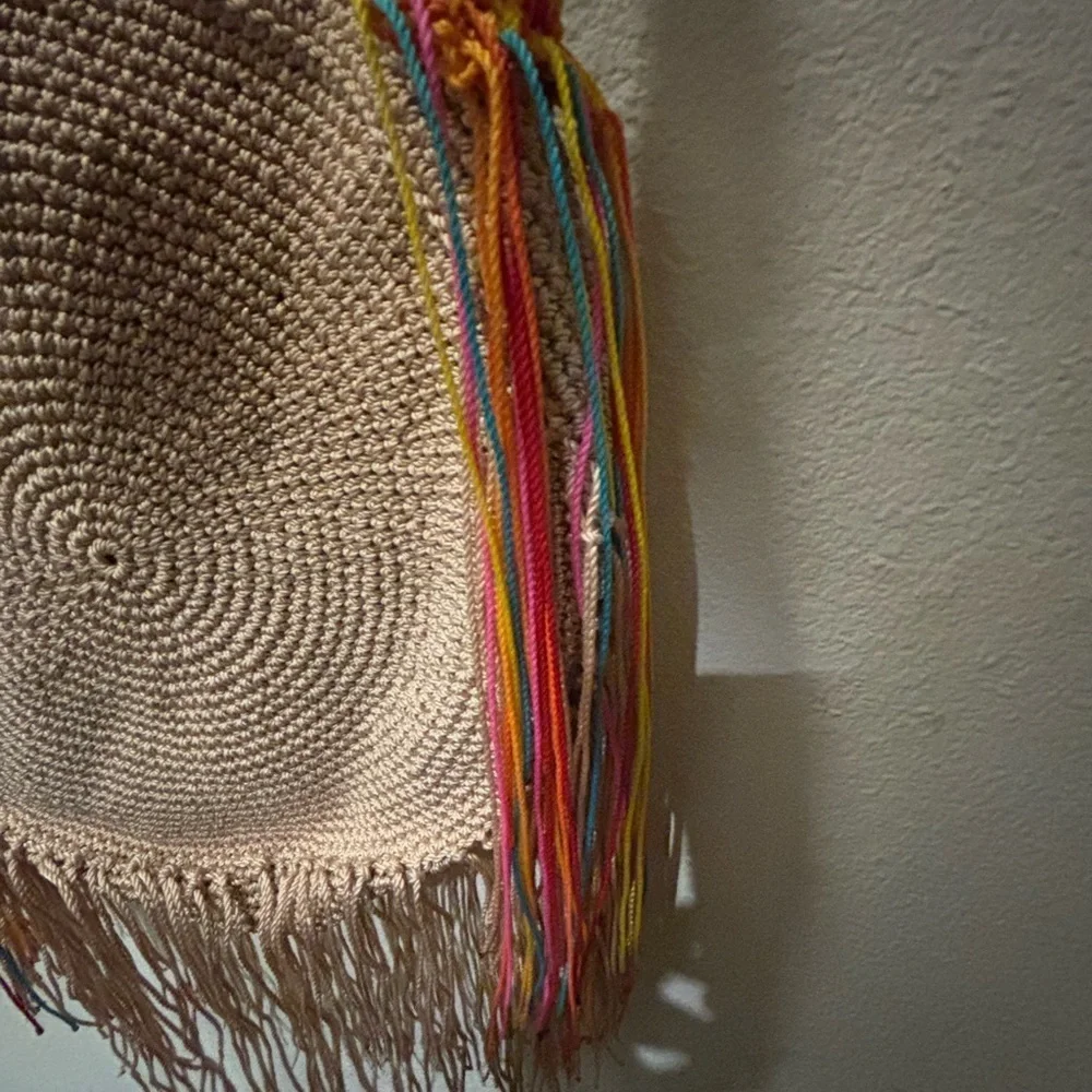 Boho Multi color Cross body Purse